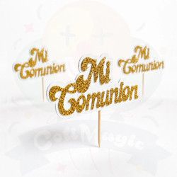 Toppers Mi Comunión | COTIMAGIC - Tu tienda de cotillón
