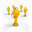 LLAVERO "COPA DEL MUNDO"