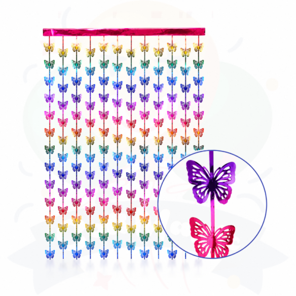 Cortinas Mariposas | COTIMAGIC - Tu tienda de cotillón