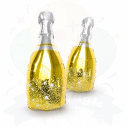 GLOBO BOTELLA CHAMPAGNE