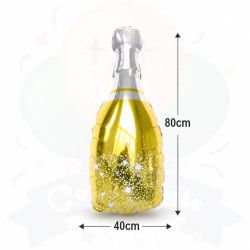 Globos Botella Champagne | COTIMAGIC - Tu tienda de cotillón