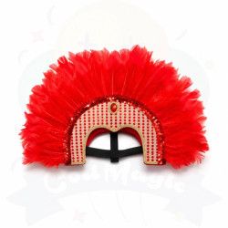 Vincha Carioca con Plumas | COTIMAGIC - Tu tienda de cotillón