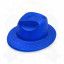 GORRO COWBOY GIBREADO - AZUL