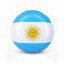 Globos Redondos Bandera Argentina  | COTIMAGIC - Tu tienda de cotillón