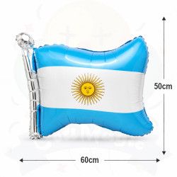 Globos Foil Bandera Argentina | COTIMAGIC - Tu tienda de cotillón