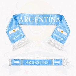 Bufandas Raso Argentina | COTIMAGIC - Tu tienda de cotillón