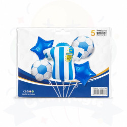 Set Globos Argentina x 5u. | COTIMAGIC - Tu tienda de cotillón