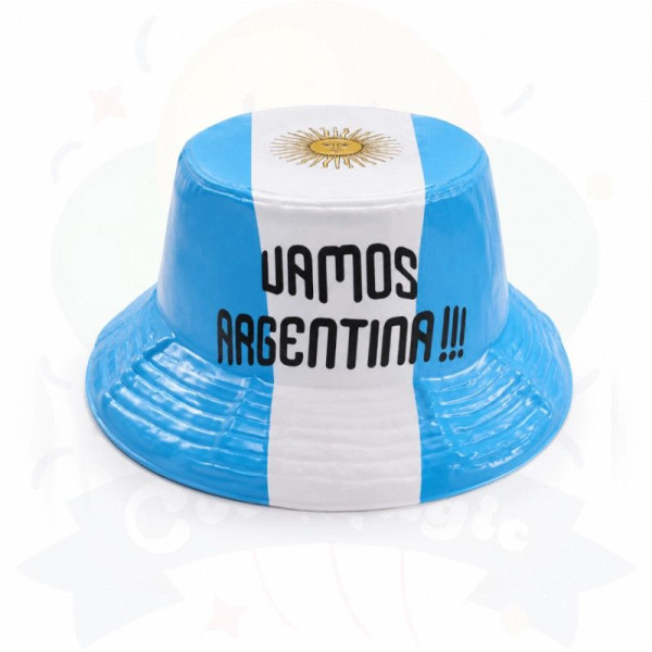 GORRO PILUSO ARGENTINA - "VAMOS ARGENTINA"