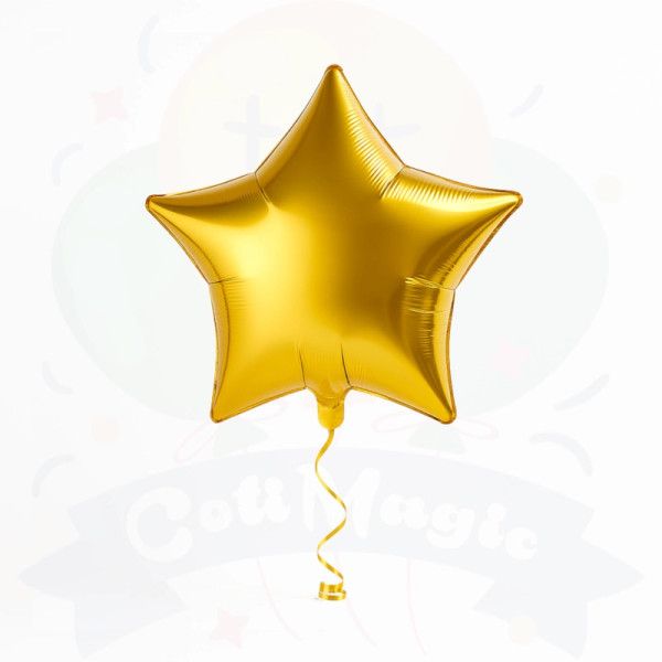GLOBO ESTRELLA - DORADA