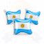 GLOBO BANDERA ARGENTINA