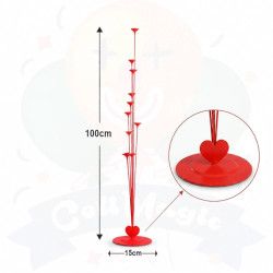 Base Corazon PortaGlobos | COTIMAGIC - Tu tienda de cotillón
