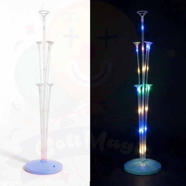 BASE LED MULTICOLOR - CELESTE