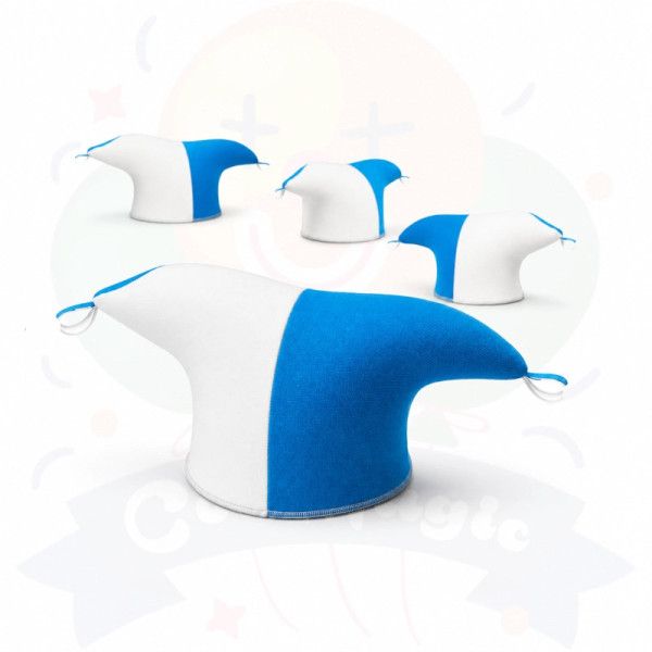 GORRO ARLEQUIN  ALBICELESTE