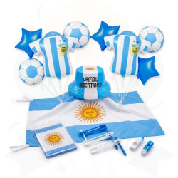 COMBO FAN ALBICELESTE FAMILY x 4