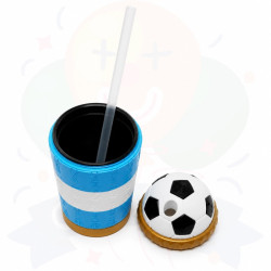 Vaso Temático Futbolero Argentino | COTIMAGIC - Tu tienda de cotillón