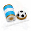 Vaso Temático Futbolero Argentino | COTIMAGIC - Tu tienda de cotillón