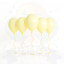 GLOBO PASTEL 10" - AMARILLO