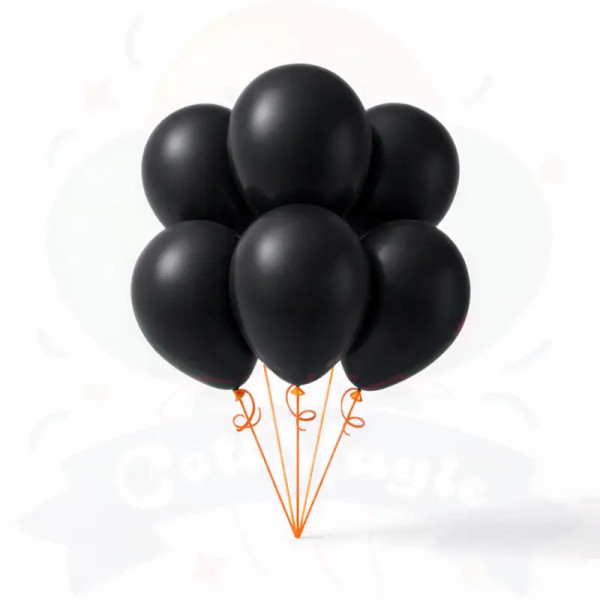 GLOBO COMUN 9" - NEGRO