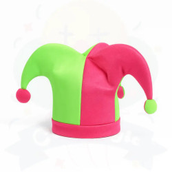Gorros Arlequín Fluo | COTIMAGIC - Tu tienda de cotillón
