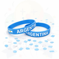 PULSERA SILICONA ARGENTINA