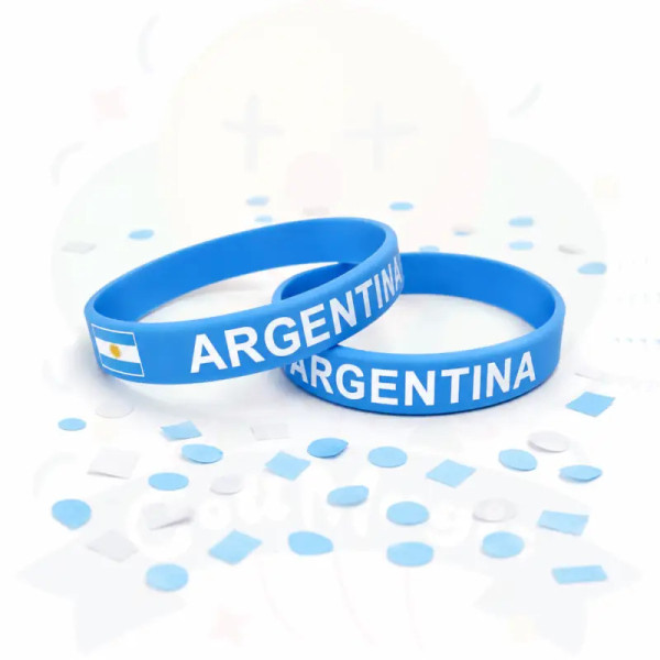 PULSERA SILICONA ARGENTINA