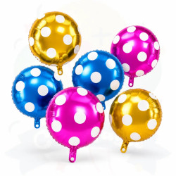 GLOBOS METALIZADO LUNARES