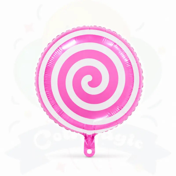 GLOBO METALIZADO LOIPOP - ROSA