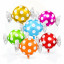 GLOBOS METALIZADOS CARAMELO