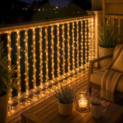 Cortina de Luces LED USB | COTIMAGIC - Tu tienda de cotillón