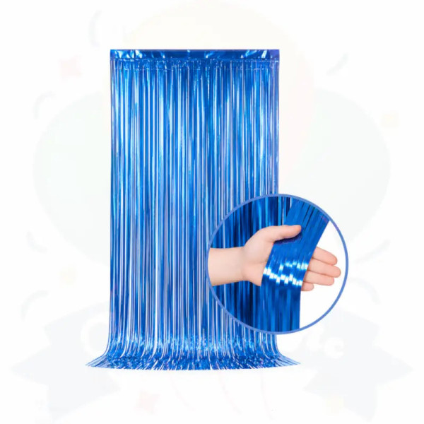 Cortinas Metalizadas Flecos | COTIMAGIC - Tu tienda de cotillón