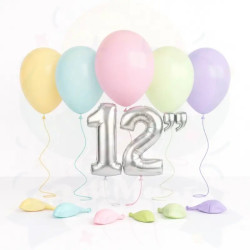 GLOBOS PASTEL 12"