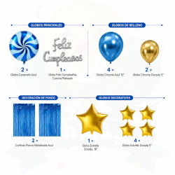 Combo Candy Party Boy | COTIMAGIC - Tu tienda de cotillón