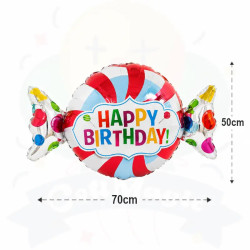 Globos Caramelos Happy | COTIMAGIC - Tu tienda de cotillón