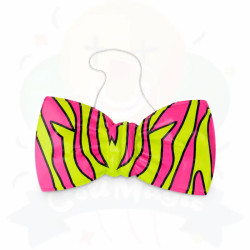 Moño Estampado Fluo | COTIMAGIC - Tu tienda de cotillón