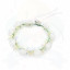 VINCHA  LED  FLORES - BLANCAS