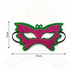 Antifaces Mariposa Brillantes | COTIMAGIC - Tu tienda de cotillón