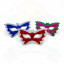 ANTIFAZ MARIPOSA HOLOGRAFICO
