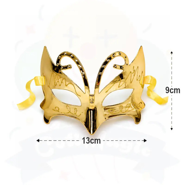 MASCARA VENECIANA III - DORADO
