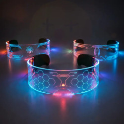 GAFAS FUTURISTAS LED
