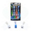 BLISTER ANILLO LED FIBRA OPTICA x4