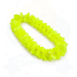 Collares Hawaianos Tela Fluo | COTIMAGIC - Tu tienda de cotillón