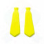 CORBATA CARIOCA FLUO - AMARILLO