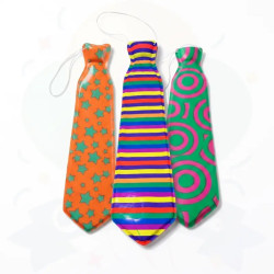 CORBATAS ESTAMPADAS FLUO