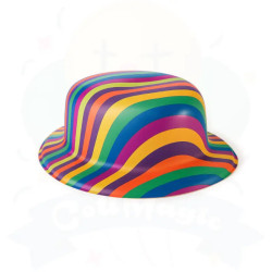 GORRO BOMBIN ESTAMPADO - ARCOIRIS