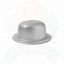 GORRO BOMBIN BRILLANTE - PLATEADO