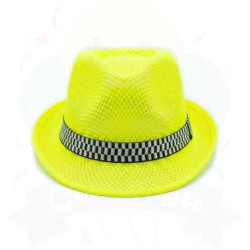 GORRO TANGUERO FLUO - AMARILLO