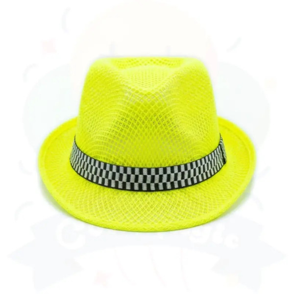 GORRO TANGUERO FLUO - AMARILLO