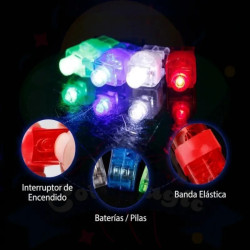 Anillos Linterna Led | COTIMAGIC - Tu tienda de cotillón