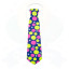 Corbatas Plasticas Fluo Estampadas | COTIMAGIC - Tu tienda de cotillón