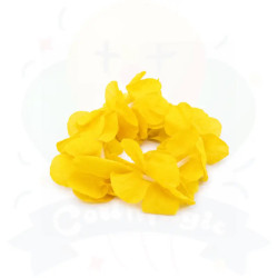 PULSERA TELA HAWAIANA - AMARILLO